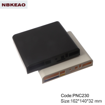 Boîtier de routeur Wifi boîtiers abs pour la fabrication de routeurs série de boîtiers takachi mx3-11-12 PNC230 avec taille 162*140*32mm